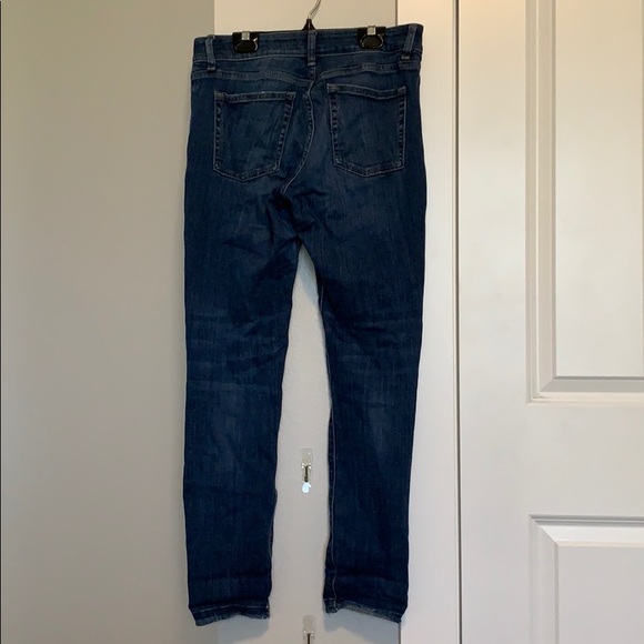 BLUE JEANS WITH DISTRESSED HEM - Picture 3 of 4